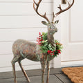 Cerf festif et vintage