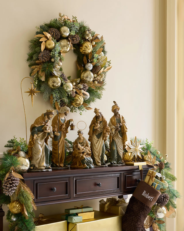Crèche décorative Premier Noël