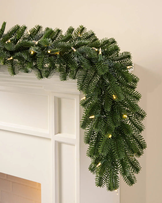 Guirlande en sapin de Nordmann artificiel