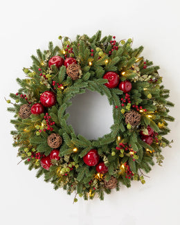 Couronne Épicéa Noël norvégien