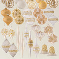 Collection de boules de Noël en verre