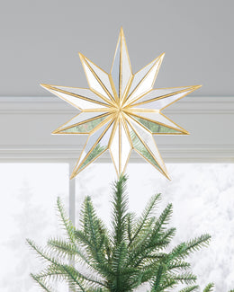 Cimiers de sapin de Noël Étoile brillante