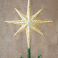Cimier de sapin de Noël Étoile de Bethléem en perles