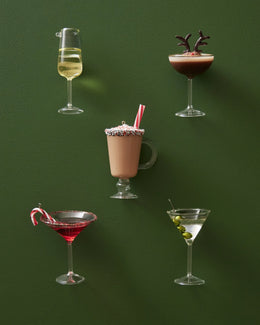 Collection d'ornements de Noël Fêtes délicieuses