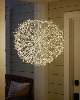 Boules de lumières féeriques d'extérieur