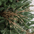 Décorations de Noël sur tige en branches métallisées
