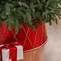 Cache-pieds de sapin de Noël Tambour