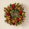 Couronne épinette blanche du Vermont, rouge et or