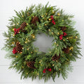Couronne sapin d'extérieur