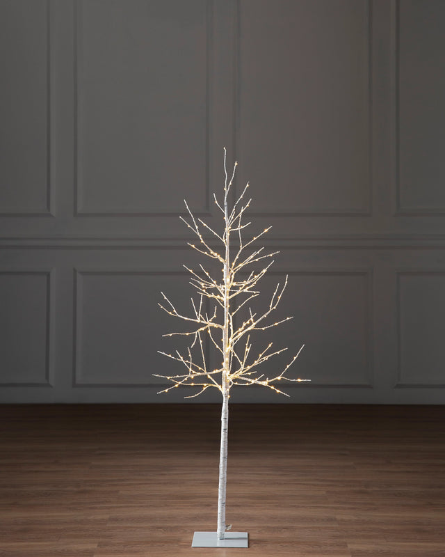 Balsam Hill Bouleau lumineux de Noël avec LED